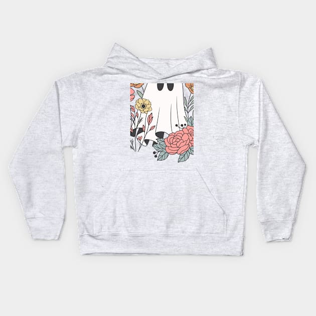 Botanical Ghost Kids Hoodie by Free Spirits & Hippies